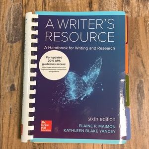 A WRITER’S RESOURCE